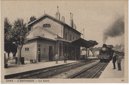 CPA13- MARSEILLE- L'ESTAQUE- La Gare - L'Estaque
