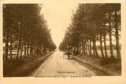 Tharon Plage * Avenue De La Plage * Attelage - Tharon-Plage