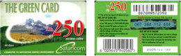 Recharge GSM - Kenya - Safaricom - The Green Card (30 Days), Exp. 2005/10/31 - Kenia