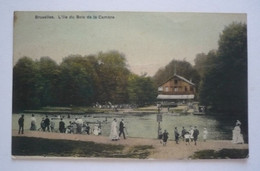 BELGIQUE - BRUXELLES - L'ILE DU BOIS DE LA CAMBRE  ANIMÉE - Forêts, Parcs, Jardins