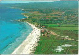 San Teodoro (Olbia) Spiaggia La Cinta, Veduta Aerea, The Beach Aerial View, Vue Aerienne De La Plage - Olbia