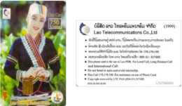 Carte à Puce - Laos - Lao Telecommunications - Lao Theung - Laos