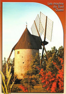 MOULIN A VENT + Carte Postale Neuve : Moulin De CIEURAC - QUERCY + Les Authentiques Et Les Imaginaires - Andere & Zonder Classificatie