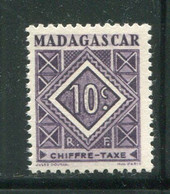 MADAGASCAR- Taxe Y&T N°31- Neuf Sans Charnière ** - Segnatasse