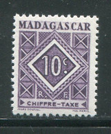 MADAGASCAR- Taxe Y&T N°31- Neuf Sans Charnière ** - Strafport