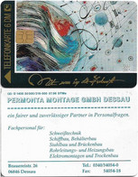 Germany - O 1400/216 - Mit Uns In Die Zukunft - Permonta Montage Dessau(MiniMedia Card), 07.1996, 6DM, 500ex, Mint - Ohne Zuordnung