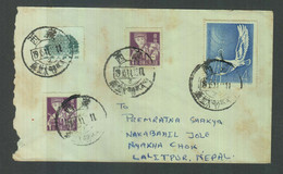 China PRC Bird Communication Cover To Nepal - Briefe U. Dokumente