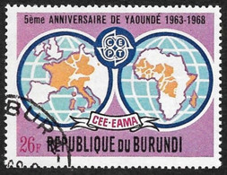 BURUNDI  1969 -  YT 313   - CEE-EAMA  - Oblitéré - Gebruikt