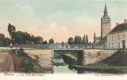 BLATON - Le Pont Du Canal - Carte Colorée - Bernissart