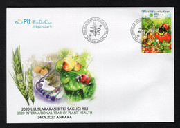 Turkey/Turquie 2020 - International Year Of Plant Health - FDC - Superb*** - Storia Postale