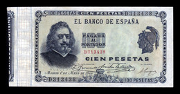 España Spain 100 Pesetas Quevedo 1900 Pick 51 MBC VF - 100 Peseten