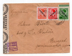 1941?  WWII, GERMAN OCCUPATION OF SERBIA, BELGRADE, CENSORED COVER, SOLD " AS IS" - Serbia