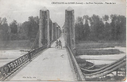 CHATILLON Sur LOIRE ( 45 ) - Le Pont Suspendu - Chatillon Sur Loire