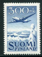 FINLAND 1950 Definitive  AIrmail 300 Mk. MNH / **.  Michel 384 - Nuevos