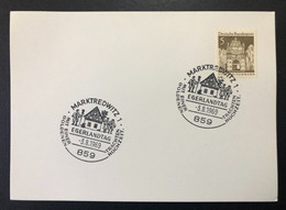 GERMANY, 859 «MARKTREDWITZ»,«Egerlandtag Mit Einer Goldenen Trachten Hochzeit»,« Special Commemorative Postmark »,1969 - Covers & Documents