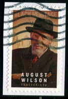 VEREINIGTE STAATEN ETATS UNIS USA 2021 AUGUST WILSON, PLAYWRIGHT F USED ON PAPER SC 5555 MI 5788 YT 5397 - Usados