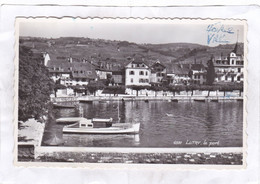 CPSM :  14 X 9  -  LUTRY  -  Le  Port - Lutry