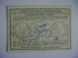 GREAT BRITAIN - INTERNATIONAL RESPONSE COUPON, 4 D. USED IN BAKER St. IN 1929 IN THE STATE - Non Classés