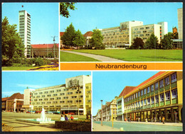 F8114 - Neubrandenburg - Neubauten Centrum Warenhaus Hochhaus Hotel - Bild Und Heimat Reichenbach - Neubrandenburg