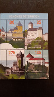 Austria 2021 Autriche Buildings Architecture Rapottenstein Castle Moosheim 4v Mnh - Unused Stamps