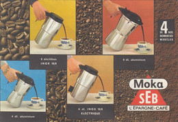 NOTICE  D'UTILISATION CAFETIERE PRESSION - SEB MOKA - ANNEES 60 - Supplies And Equipment