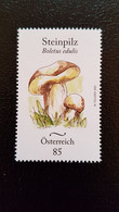 Austria 2021 Autriche Mushrooms BOLETUS Champignons Pilz Seta Fungo 蘑菇 1v - Ongebruikt