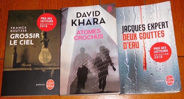 Lot N°1 De 3 Thrillers - Lots De Plusieurs Livres