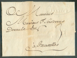 LAC De DOLHAIN Le 30 Mars 1778 Via (griffe En Creux)  BATTICE Vers Bruxelles - Très Bon Texte Sur Le Commerce Des Draps - 1714-1794 (Paises Bajos Austriacos)