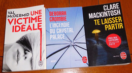 Lot N°4 De 3 Thrillers - Lots De Plusieurs Livres