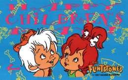 7554 Télécarte Collection Happy Children Day LES FLINTSTONES  Hanna Barbera  ( Recto Verso) Carte Téléphonique Singapour - Fumetti