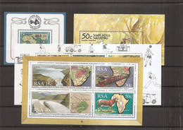 Afrique Du Sud ( BF 20 + 24 + 29 + 38A XXX -MNH ) - Blocs-feuillets