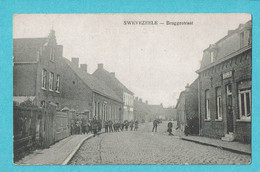 * Zwevezele - Swevezeele (Wingene) * Bruggestraat, Animée, Belle Animation, Straatzicht, Rare, Unique, Zeldzaam - Wingene