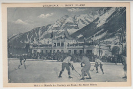JJ 054 /  CHAMONIX - MONT-BLANC  , Match De Hockey Au Stade Du Mont-blanc - Chamonix-Mont-Blanc