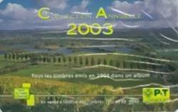 COLNECT : TP34  50 Collection Annuelle 2003 ( Batch: NO CONTROL) USED Exp: 2007-12      DUMPING At 1.00 Eur - Luxembourg
