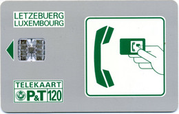 COLNECT : SC03 120 EMS - Telekaart (green) ( Batch: C49146670) USED DUMPING At 1.00 Eur - Luxembourg