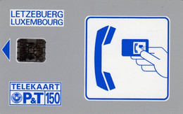 COLNECT : SC02_A 150 EMS - Telekaart (blue) ( Batch: 33750) USED DUMPING At 1.00 Eur - Luxembourg