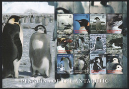 BAT / Brit. Antarktis 2006 - Mi-Nr. 422-433 ** - MNH - Pinguine / Penguins - Unused Stamps
