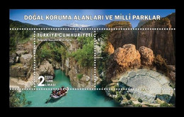 Turkey 2019 MiNr. 4539 (Bl.192) Köprülü Canyon National Park MNH ** - Ungebraucht