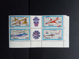 ITALIEN MI-NR. 1752-1755 POSTFRISCH(MINT) FLUGZEUGBAU(I) 1981 - Airplanes