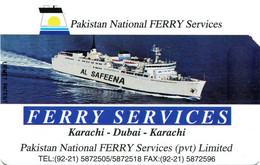 PAKURM : M020 Rs800 FERRY SERVICES PAKISTAN ( Batch: -) USED DUMPING At 0.75 Eur - Pakistán