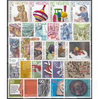 Schweiz - Jahrgang - Yearset 1986 MNH ** Postfrisch Luxe - Collections