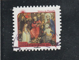 FRANCE 2011 ISSU CARNET NATIVITES VARIETE SUR DENTELURE DECALEE YT 621 - Gebraucht