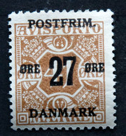 Denmark 1918 Minr.92y  MH  (**)  ( Lot G 705 ) - Ongebruikt