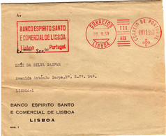 Franquia Mecânica Banco Espirito Santo E Comercial De Lisboa - Maschinenstempel (EMA)