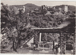 OPPEDE Le VIEUX   Vue De La Terrasse Du " GITE " Restaurant Pascal - Oppede Le Vieux