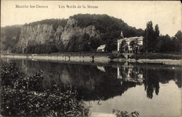CPA Marche Les Dames Wallonien Namur, Le Bords De La Meuse, Fluß, Ufer, Gebäude - Other & Unclassified