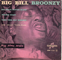Disque 45T De Big Bill Broonzy - BIg Bill's Guitar Bllus - Columbia ESDF 1121 - France 1957 - Blues