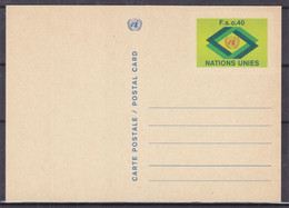 Nations Unies - Genève - Carte Postale De 1977 - Entier Postal - - Storia Postale