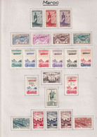Maroc - Collection Vendue Page Par Page - Neuf * Avec Charnière - TB - Unused Stamps