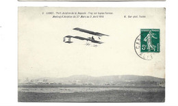 06 - LA NAPOULE - Aviation Frey Sur Biplan Farman En Vol  Meeting Du 27 03 Au 03 04 1910 Bon état - Autres & Non Classés